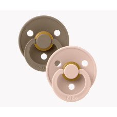 Bibs - Duda (0-6 mesecev) Dark Oak/Blush