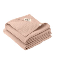 Bibs - Komplet 2 tetra pleničk Blush