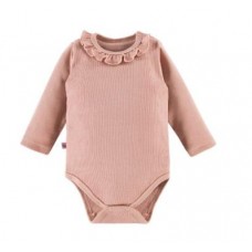 Eevi - Otroški bodi Bež z volančki