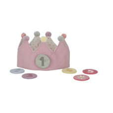 Little Dutch - Rojstnodnevna krona s številkami Pink