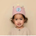 Little Dutch - Rojstnodnevna krona s številkami Pink