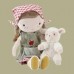 Little Dutch - Mehka igrača Punčka Farmer Rosa Little Dutch - Mehka igrača Punčka Farmer Rosa
