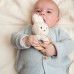 Little Dutch - Mehka ropotuljica Miffy Vintage Sunny Stripes