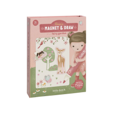 Little Dutch - Magnetna knjiga aktivnosti Rosa