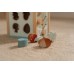 Little Dutch - Lesena aktivnostna kocka Forest Friends