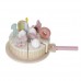 Little Dutch - Lesena rojstnodnevna torta Pink