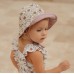Little Dutch - Obojestranski klobuček z UV zaščito Vintage Little Flowers, vel.1