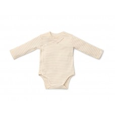 Little Dutch - Otroški bodi na preklop Soft Bež Stripe