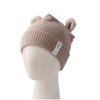 Puffi - Kapa Beanie Medo pliš Taupe Puffi - Kapa Beanie Medo pliš Taupe