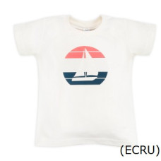 Pinokio - Otroška majica kratek rokav Sailor Bela